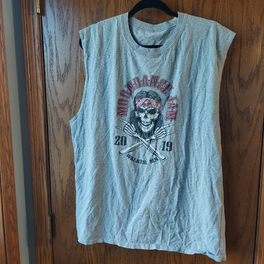 Vintage Style Moondance Jam 2019 Muscle Tee - Walker, MN Festival Shirt